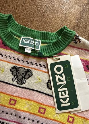 Новий світер з біркою kenzo kids на 126 р унісекс