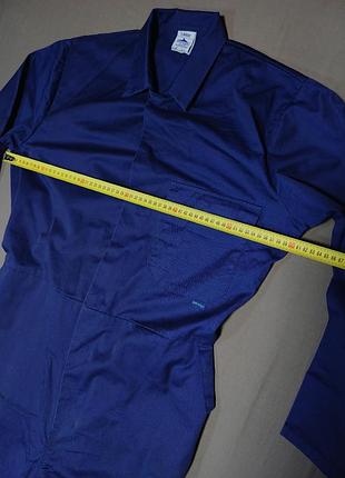 Плечи 49 см portwest 
size large рабочий темносиний комбинезон regular height 164-176 см 42-44 inches 54-56 euro 
65% polyester 35% cotton 2