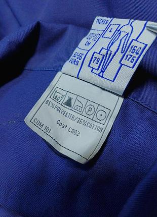 Плечи 49 см portwest 
size large рабочий темносиний комбинезон regular height 164-176 см 42-44 inches 54-56 euro 
65% polyester 35% cotton 5