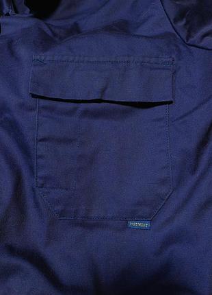 Плечи 49 см portwest 
size large рабочий темносиний комбинезон regular height 164-176 см 42-44 inches 54-56 euro 
65% polyester 35% cotton 7