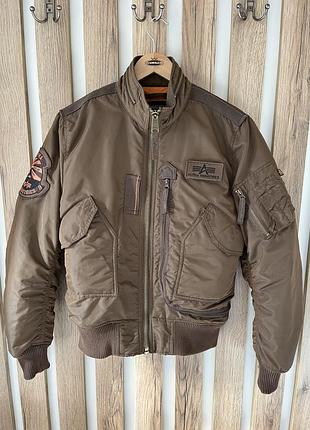 Alpha industries flight pilot bomber