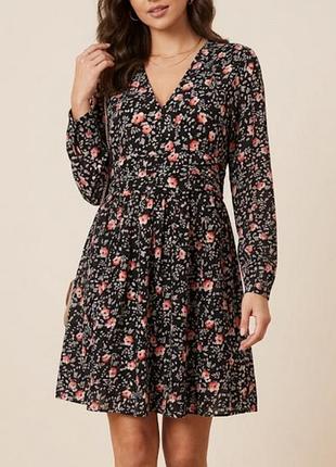Платье женское платье женское в цветочный принт boohoo