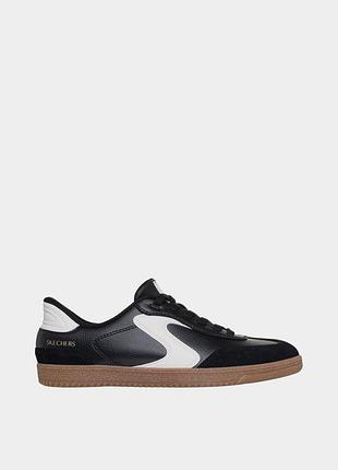 Оригинальные женские кеды skechers / женские черные кеды скечерс