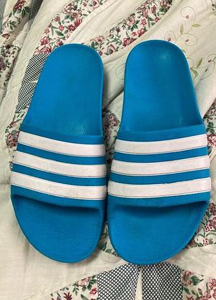 Шльопки 37/38 розмір adidas адидас нюанс🦋на не високий підйом