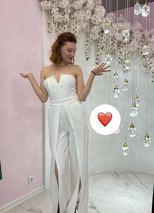Комбінезон білий i’m in showroom
