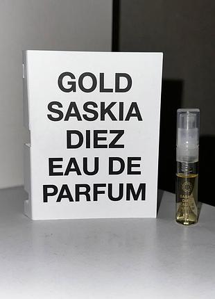 ❤️saskia diez - gold ✨пробник, оригиниал