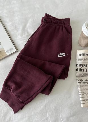 Спортивні штани без флісу тринитка nike