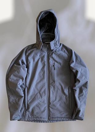 Куртка kirkland signature jacket soft shell fleece флісова вітровка/софтшел