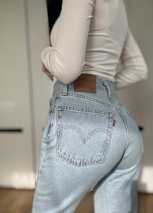 Блакитні джинси levi’s 501 premium 24 розмір жіночі джинси levi’s блакитні прямі