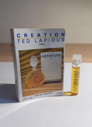 Ted lapidus creation фірмовий пробник вінтаж