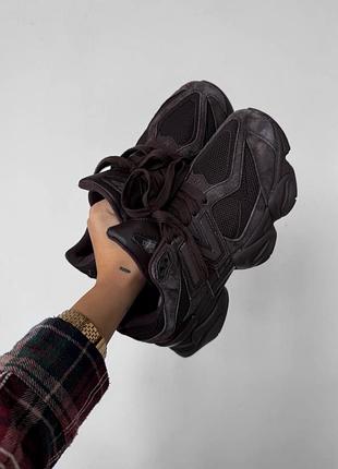 Кросівки new balance 9060 chocolate brown
