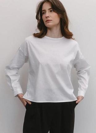 Рубашка женская хлопковая, легкая женская блуза, блузка, l/46, xl/48, см. замеры в описании