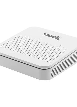 Абонентський оптичний термінал хpon onu gpon/epon trinix trx-pg100 1 pon port/1 gigabit rj45 (73-00673)