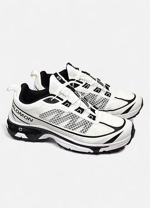 Salomon xt-6
• white black •