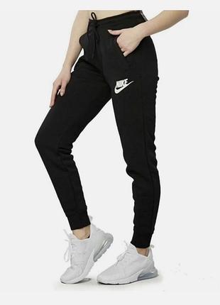 Оригінал спортивні штани nike sportswear essential women's fleece pants- ci1196-010 оригинал m