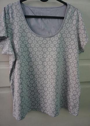 Футболка женская летняя, хлопок, m&amp;s