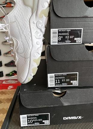 Оригінал!кросівки nike react vision white(cd4373-101) 3