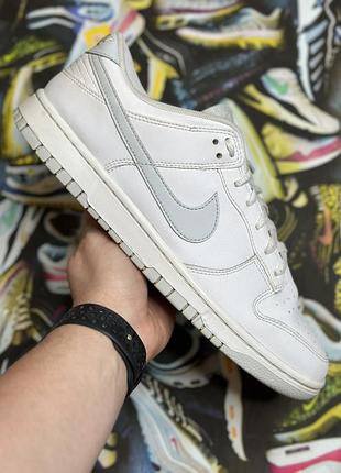 Чоловічі кросівки nike dunk low pure platinum dv0831-101