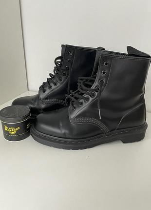 Оригінал dr.martens 1460 monoblack 41р + крем для догляду
