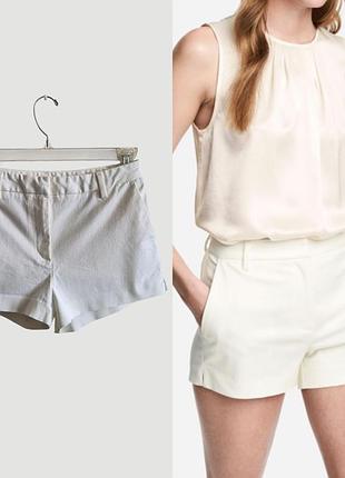 Хлопковые короткие шорты h&amp;m р.m