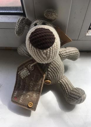 Очаровательный вязаный песик boofle (буфл)