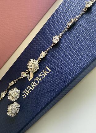 Шикарний оригінальний комплект idyllia swarovski
