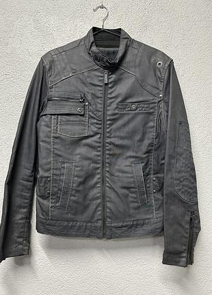 Куртка джинсова jack jones myth biker s байкер
