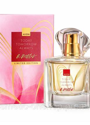 Парфумна вода жіноча avon tta amour лимітований випуск 50 мл