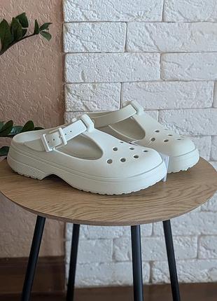 Клоги крокс мері джейн crocs mary jane