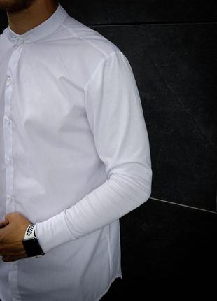 Рубашка мужская базовая asos белая | сорочка чоловіча базова асос біла4 фото