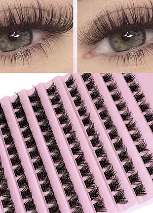 Пучкові накладні вії