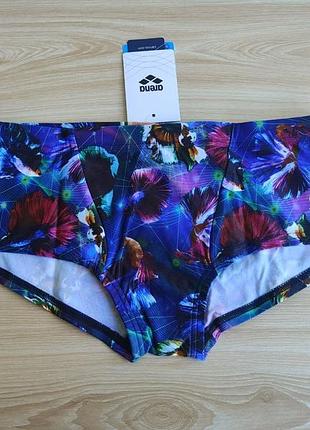 Чоловічі плавки боксери arena m nebula low waist short black-multi