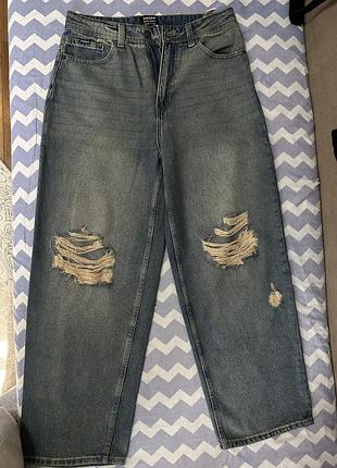 Baggy широкі джинси cropp