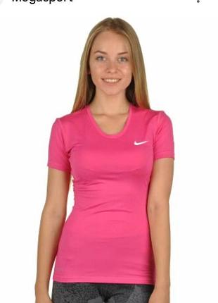 Женская спортивная футболка nike pro combat  dri-fit p.s