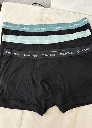 Оригінал calvin klein набір чоловічих трусів боксерів батал 4xl