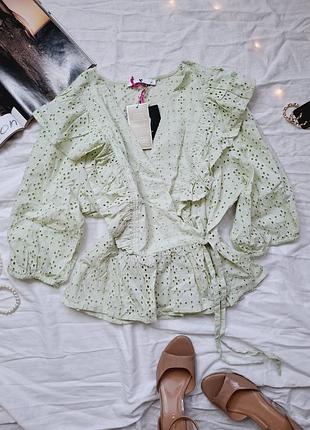 💚блуза на запах by very