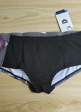 Мужские плавки боксеры arena m crazy party low waist short black-multi