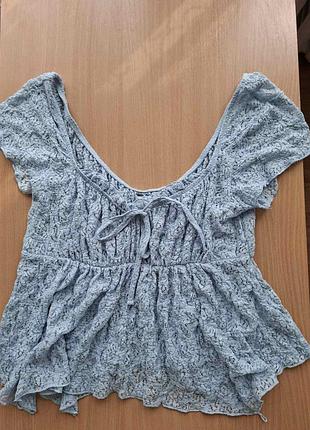 Ніжна мереживна блуза urban outfitters (kimchi blue)