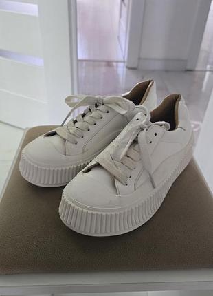 Кеды женские белые zara