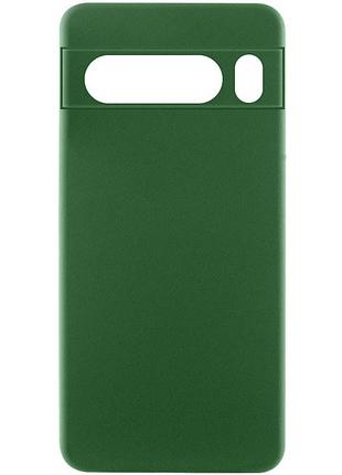 Чехол silicone cover ummi lakshmi (aa) для google pixel 9 / 9 pro зеленый / dark green