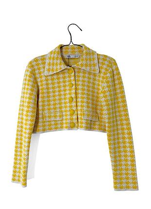 Короткий женский жакет zara