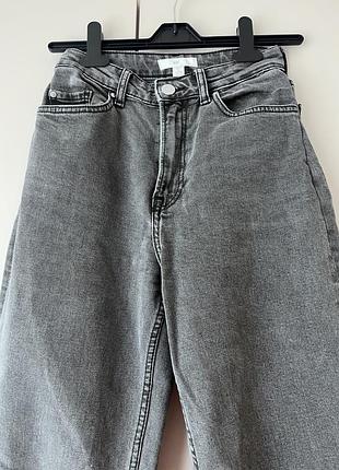 Джинсы h&amp;m цвет графит,36 размера