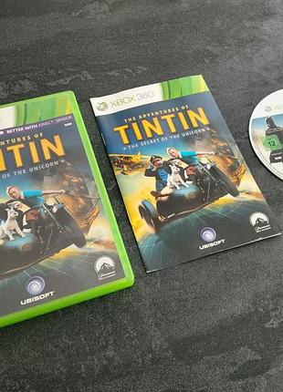 Диск the adventures of tintin the secret of the unicorn (xbox 360)