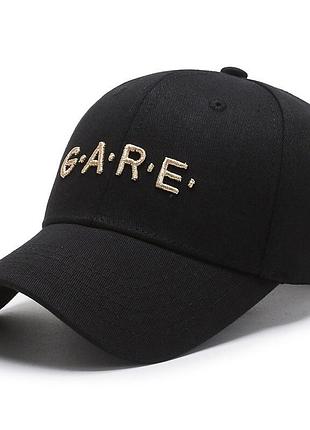 Молодежная черная бейсболка narason с вышивкой gare