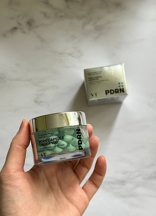 Vt pdrn capsule cream 100 - відновлюючий капсульний крем з pdrn та пептидами