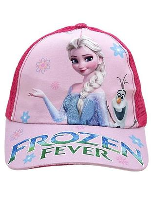 Яскрава бейсболка для дівчаток sport line із принтом frozen