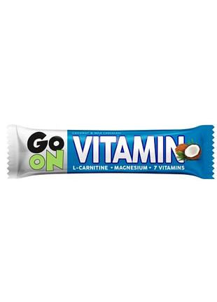 Протеїнові батончики go on nutrition vitamin bar 45 г (284613)