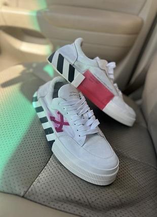 Кросівки off-white wmns vulc «білі»