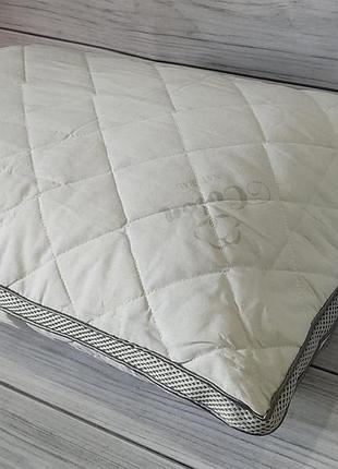 Подушка антиалергенна силіконова 50 на 70 см bio cotton біла