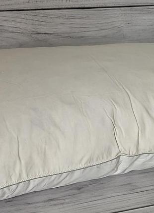 Подушка пух перо 50 на 70 см bio cotton молочная